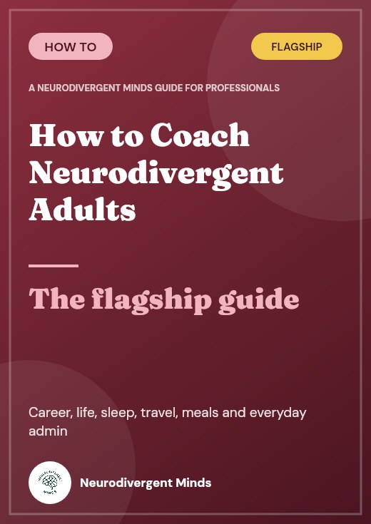 Cover of How to Coach Neurodivergent Adults